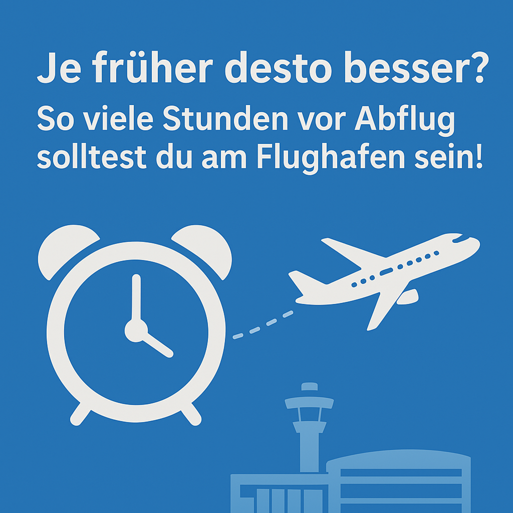 Wie früh sollte man am Flughafen sein