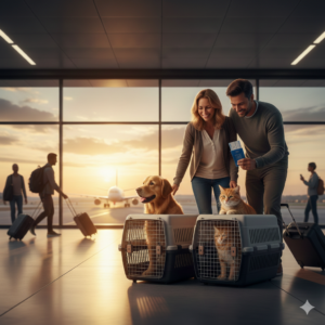 Fliegen mit Tieren: Bedingungen, Regeln und optimale Vorbereitung